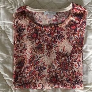 EUC Garnet Hill Eco Merino Crewneck Sweater, S